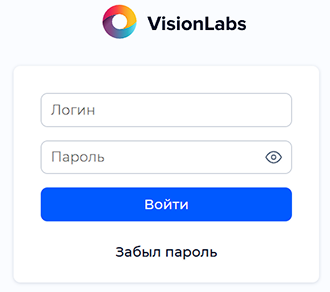 Форма авторизации пользователя
