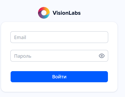 Форма авторизации