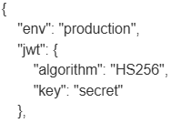 Выбор режима работы и конфигурация JWT-пакета